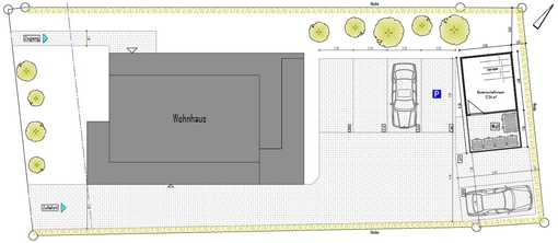 Lage des neuen Bauprojekts