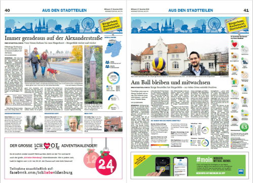 NWZ - Stadtteil-Check am 27.11.2019: Bürgerfelde, Rauhehorst & Dietrichsfeld