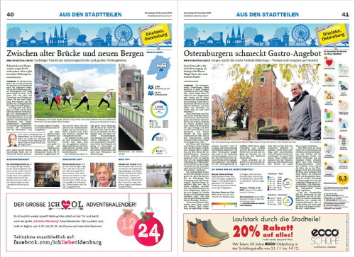 NWZ - Stadtteil-Check am 28.11.2019: Dielake & Osternburg