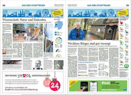 NWZ - Stadtteil-Check am 04.12.2019: Wechloy, Bloherfelde & Haarentor