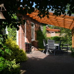 Blick auf die Terrasse