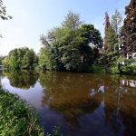 Die Umgebung der Maisonette-Wohnungen