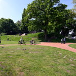 Die Umgebung der Maisonette-Wohnungen